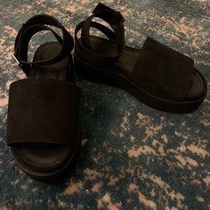 ASOS design platform sandals